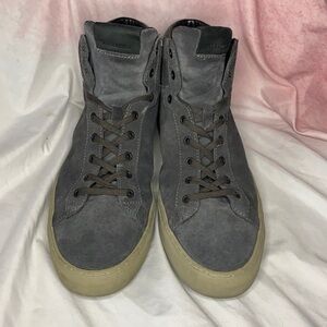 ALL SAINTS Suede High Top Sneakers  ~Sz 44~